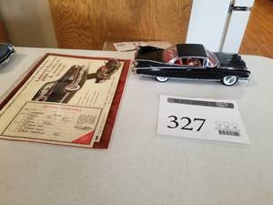 lot 327 image: 124 Scale 1959 Cadillac Eldorado Coupe Die-cast Metal Replica Model by Danbury Mint