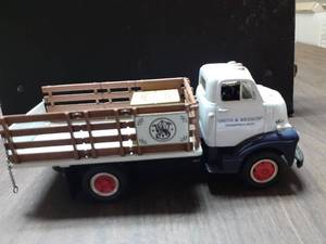 lot 441 image: 124 Scale Deliver Stake Truck Die-cast Metal Replica Model by Smith & Wesson