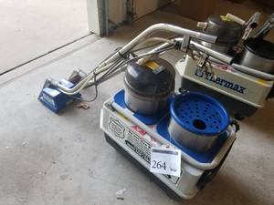 lot 264 image: Thermax CP3 Steam Cleaner with Floor Wand and Power Scrubber