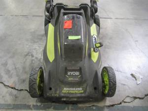 Ryobi 20 in. 40-Volt 6.0 Ah Lithium-Ion Battery Brushless Cordless Walk Behind Self-Propelled Lawn Mower (TOOL ONLY) RY401120-Y