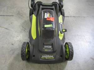 Ryobi 20 in. 40-Volt 6.0 Ah Lithium-Ion Battery Brushless Cordless Walk Behind Self-Propelled Lawn Mower (TOOL ONLY) RY401120-Y