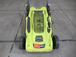 Ryobi 20 in. 40-Volt Brushless Lithium-Ion Cordless Battery Walk Behind Push Lawn Mower (Tool Only) RY401011BTLVNM