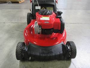 Troy-bilt 21 in. 140 cc 550ex Series Briggs & Stratton Gas Walk Behind Push Mower with 2-in-1 cutting TriAction Cutting System TB110