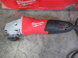 Milwaukee 7 Amp Corded 4-12 in. Small Angle Grinder 6130-33