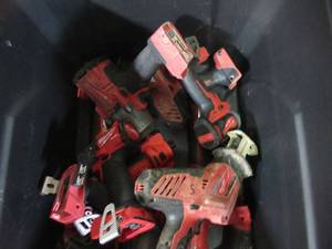 WHOLESALE MIXED BIN OF MICELLANOUS MILWAUKEE TOOLS