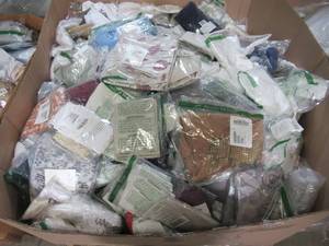 WHOLESALE MIXED PALLET OF MISCELLANEOUS BRAND NAME BEDDING AND BATH DECOR