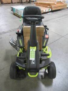 Ryobi 30 in. 50 ah Battery Electric Rear Engine Riding Lawn Mower RY48130