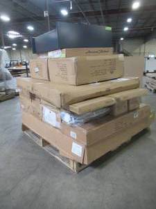 WHOLESALE MIXED PALLET OF BATHROOM SINKS AND DECOR