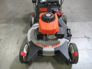 Turf Beast 26 in. 208 cc 120V Electric Start Walk Behind Self-Propelled Rear Wheel Mower Variable Speed Drive wBlade Brake Clutch 26FB3M20