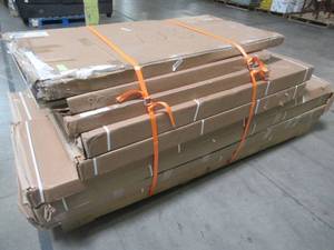 WHOLESALE PALLET OF MISCELLANEOUS CLOSET KITS AND OTHER BUILDING MATERIALS. FOR PARTSRESTORE