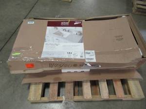 Home Decorators Collection 49 in. Stone Effects Vanity Top in Pulsar with White Sink SE49R-PR