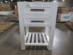 Water Creation VIOLA 24 in. W Bath Vanity in Pure White VIOLA24W