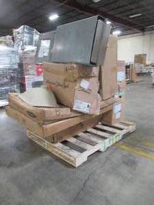 WHOLESALE MIXED PALLET OF KITCHENBATHROOM TOILET PARTS, SINKS AND MORE