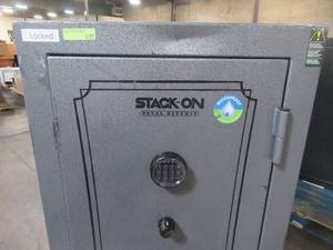 Stack-On Total Defense 40-Gun FireWaterproof Safe with Electronic Lock and Door Storage TD18-40-GP-E-S