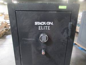 Stack-On Elite 30-Gun Fire Resistant Electronic Lock Safe, Matte Black E-30-MB-E-S