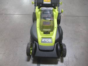 Ryobi 13 in. ONE 18-Volt Lithium-Ion Cordless Battery Walk Behind Push Lawn Mower - 4.0 Ah Battery & Charger Included P1180VNM