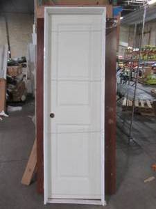 24 x 80 x 4 916 Hollow Core 2-Panel Interior Door RH Inswing.