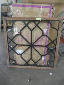 Belden Oversized Distressed White Wall Decor