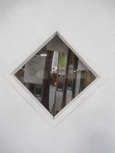 Elixir 32 X 76 Series 200 Exterior Outswing Door Slab with Diamond Window - For Mobile Home.