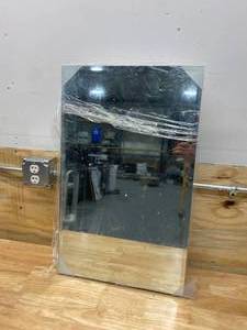 lot 51 image: GLACIER BAY 16 in. W x 26 in. H Frameless Recessed or Surface-Mount Bathroom Medicine Cabinet