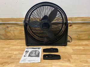lot 56 image: LASKO 20 in. 3-Speed Air Circulator Floor Fan