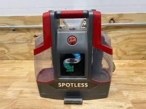 lot 82 image: HOOVER Professional Series Spotless Portable Carpet Cleaner & Upholstery Spot Cleaner