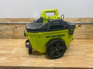 lot 85 image: RYOBI 18-Volt ONE 6 Gal. Cordless WetDry Vacuum (Tool Only) with Hose, Crevice Tool, Floor Nozzle and Extension Wand