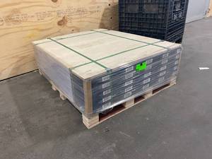 lot 3 image: SARATOGA COLLECTION Lot of 25 Boxes of- 100% Waterproof Flooring in Blonde Oak (Total of 473.25 sq. ft.)