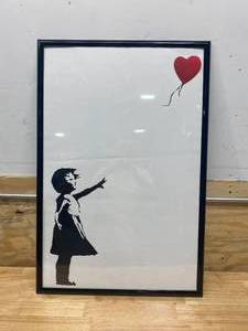 lot 95 image: Framed Poster