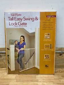 lot 96 image: NORTH STATES SUPERGATE Tall Easy Swing & Lock Gate
