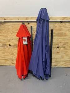lot 10 image: Lot of 2- Patio Umbrellas