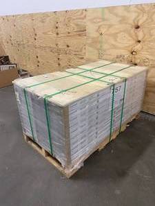lot 105 image: LIFEPROOF Lot of 20 Cases of-  Night Orb 24 in. W x 24 in. L Luxury Vinyl Plank Flooring (19.7 sq. ft.  case)