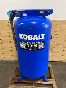 lot 113 image: KOBALT 80-Gallon Air Compressor Tank