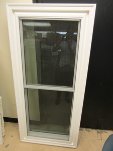 lot 103 image: LINDSAY DOUBLE-HUNG WINDOW - NEW, 27 x 63