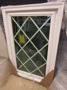 lot 104 image: LINDSAY HEALTHY CASEMENT WINDOW - NEW, 25 x 39
