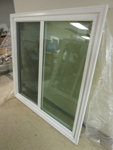 lot 131 image: LINDSAY SLIDER WINDOW - NEW, 56 x 56