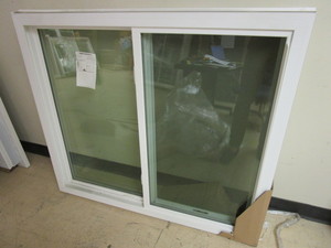 lot 134 image: LINDSAY SINGLE-SLIDER WINDOW - NEW, 44 x 38