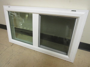 lot 143 image: LINDSAY SINGLE-SLIDER WINDOW - NEW, 32 x 18