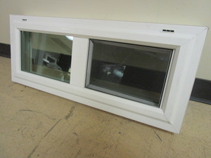 lot 145 image: LINDSAY SINGLE-SLIDER WINDOW - NEW, 29 x 12