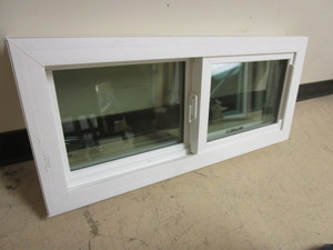 lot 146 image: LINDSAY SINGLE-SLIDER WINDOW - NEW, 31 x 14