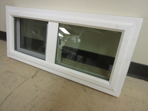 lot 147 image: LINDSAY SINGLE-SLIDER WINDOW - NEW, 31 x  14