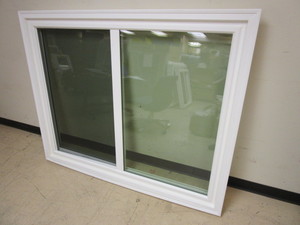 lot 154 image: LINDSAY SINGLE-SLIDER WINDOW - NEW, 58 x 46