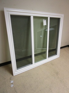 lot 160 image: LINDSAY SLIDER WINDOW - NEW, 67 x 55