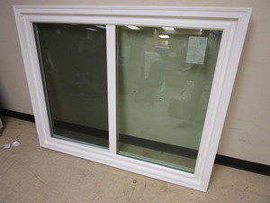 lot 162 image: LINDSAY SINGLE-SLIDER WINDOW - NEW, 56 x 44