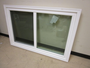 lot 166 image: LINDSAY SINGLE-SLIDER WINDOW - NEW, 56 x 36