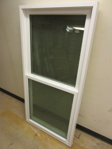 lot 183 image: LINDSAY DOUBLE-HUNG WINDOW - NEW, 31 x 64
