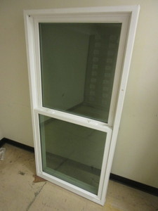 lot 196 image: LINDSAY DOUBLE-HUNG WINDOW - NEW, 31 x 64