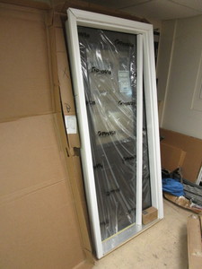 lot 202 image: PRO-VIA ENTRY DOOR AND FRAME - NEW