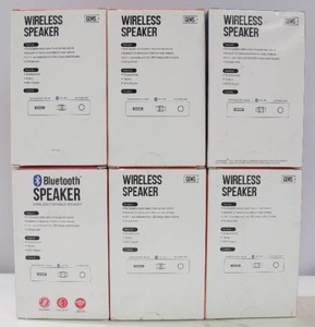 lot 530 image: 6 Pack -Wireless Mini Bluetooth Speakers - PinkBlue