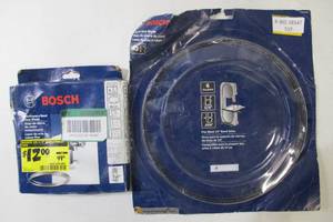 lot 537 image: 2-Pack Bosch Band Saw Blades